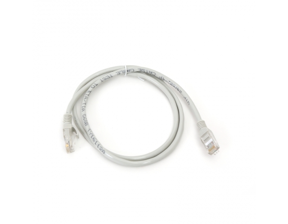 UTP Cable OMEGA CAT5 Grey 1m