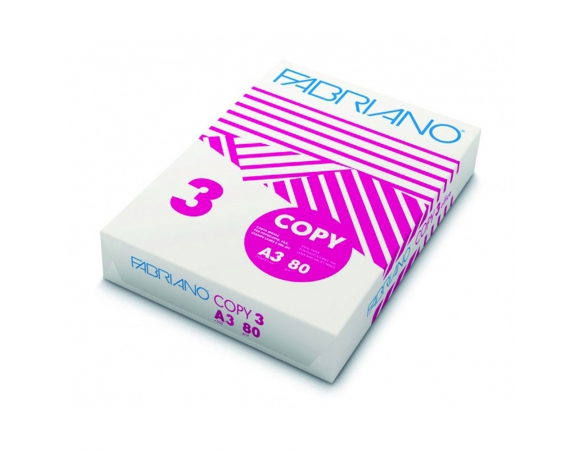 Paper A3 FABRIANO 80gr - 5x500 φύλλα ανά κιβώτιο
