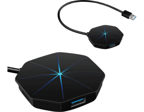Hub Platinet 4 Ports USB 3.0 With LED Blacklight