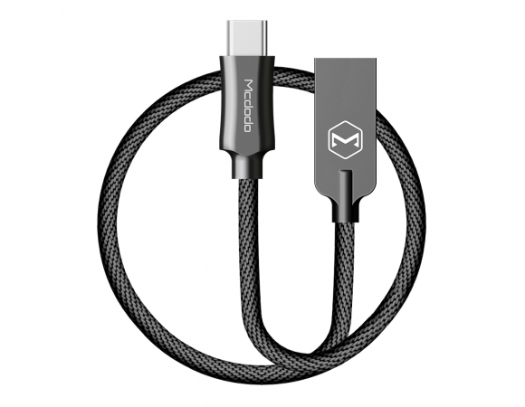 USB Cable Mcdodo Type-C Knight Quick Charge 3.0 1,5m Black