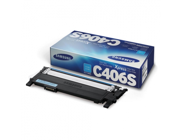 Samsung CLT-C406S Toner Laser Εκτυπωτή Κυανό 1000 Σελίδων (ST984A)
