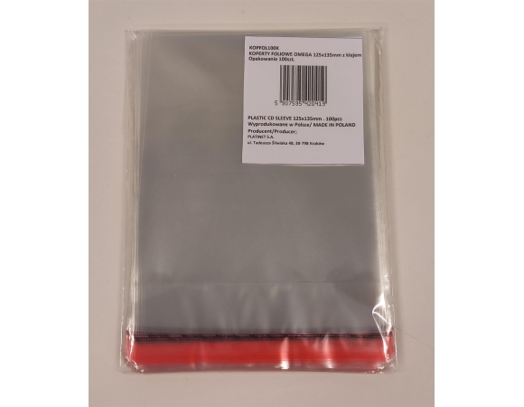 CD Ζελατίνες Omega με Κόλλα στο Flip 125x135mm 100pcs