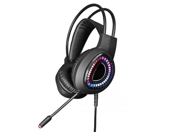 Headset Omega Varr Gaming RGB HI-FI Stereo VH8010 USB 7.1 Black
