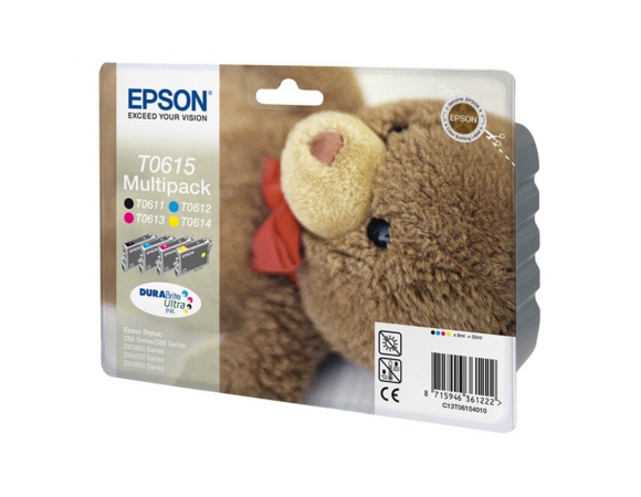 Μελάνι Epson T0615 Multipack