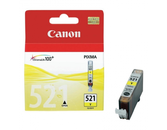 Μελάνι CANON CLi-521 Yellow