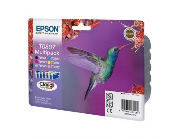 Μελάνι Epson T0807 Multipack