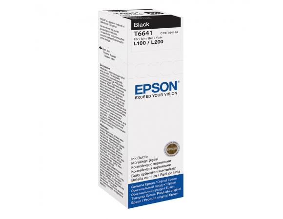 Epson 664 Μελάνι Εκτυπωτή InkJet Μαύρο (C13T66414A)