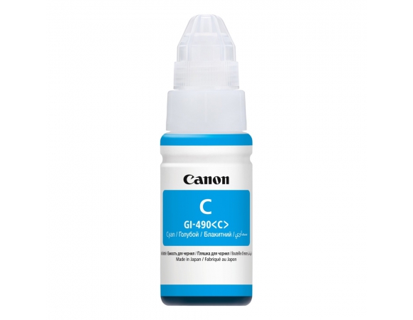 Μελάνι Canon GI-490 Cyan (0664C001)