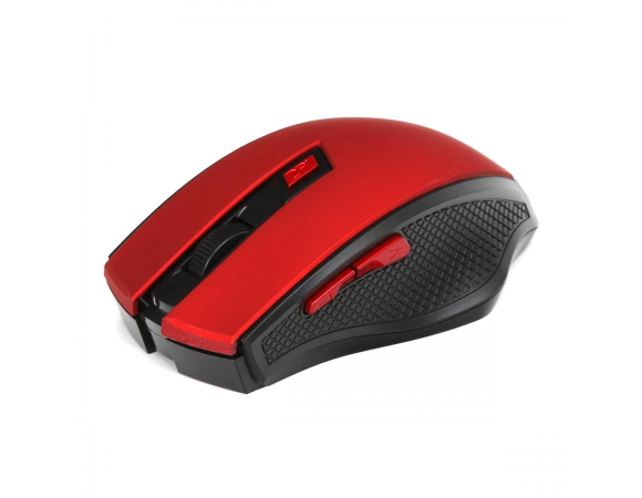 Mouse Omega Wireless 2,4GHz OM-08W 1000/1200 / 1600DPI Red