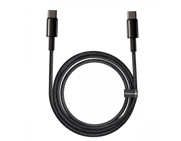 Type-C Cable Baseus Tungsten PD Type-C 100W 2m Black