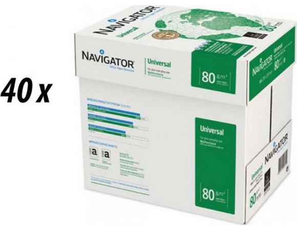 Χαρτί Navigator Α4 80gr 40 Κούτες