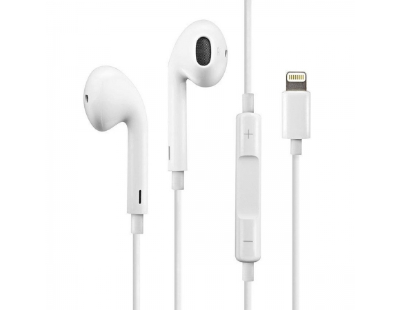 Earphones Platinet Lighting White