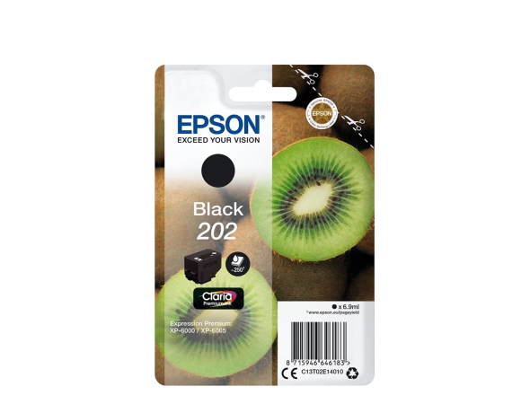 Μελάνι Epson 202 Black (C13T02E14010)