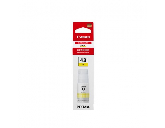 Canon Μελάνι Inkjet Bottle GI-43 Yellow (4689C001AA)