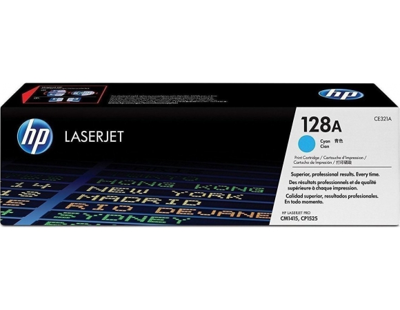 TONER LASERJET HP 128A CYAN (CE321A) 1.3K