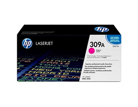 HP 309A Toner Laser Εκτυπωτή Ματζέντα 6000 Σελίδων (Q2673A)