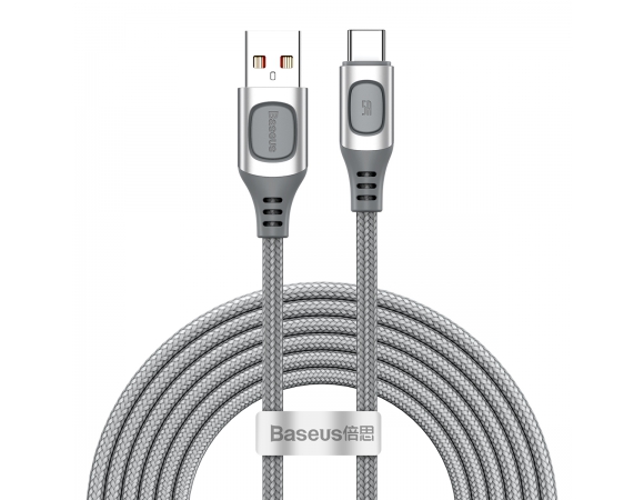 USB Cable Baseus Type-C Flash Silver 5Α 2m