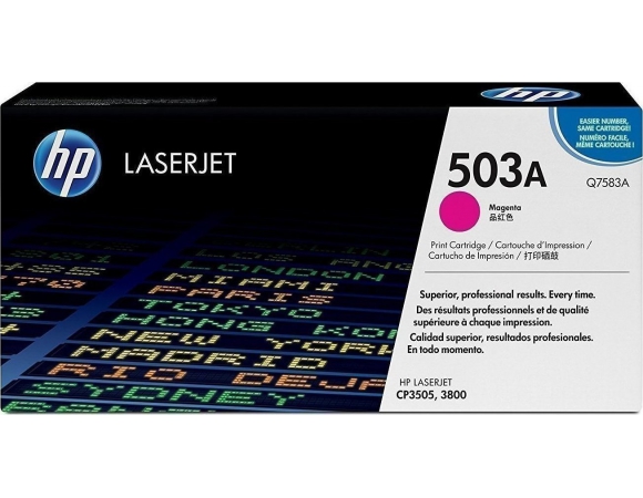 HP 503A Toner Laser Εκτυπωτή Ματζέντα 6000 Σελίδων (Q7583A)