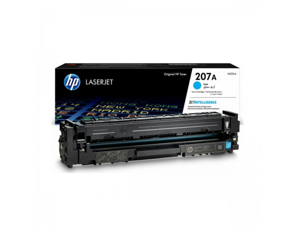 HP 207A Toner Laser Εκτυπωτή Κυανό 1250 Σελίδων (W2211A)
