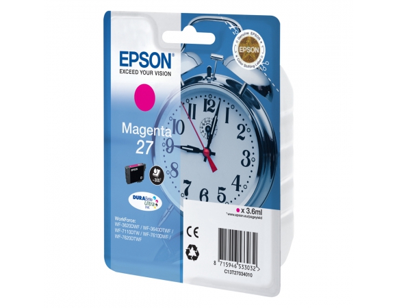 Μελάνι Epson T27 Magenta (C13T27034012)