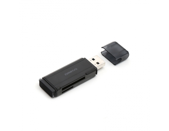 Card Reader Omega microSDHC USB 3.0 Black