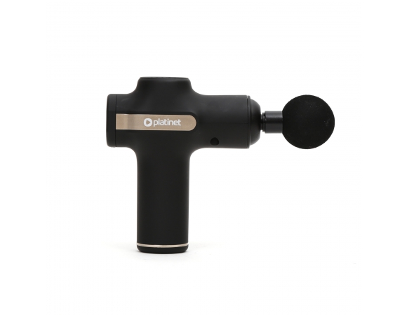 Massage Gun Platinet Mini 1800mAh, 25W, 3200rpm Black