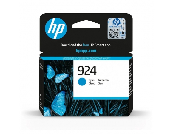Μελάνι HP 924 Cyan (4K0U3NE)