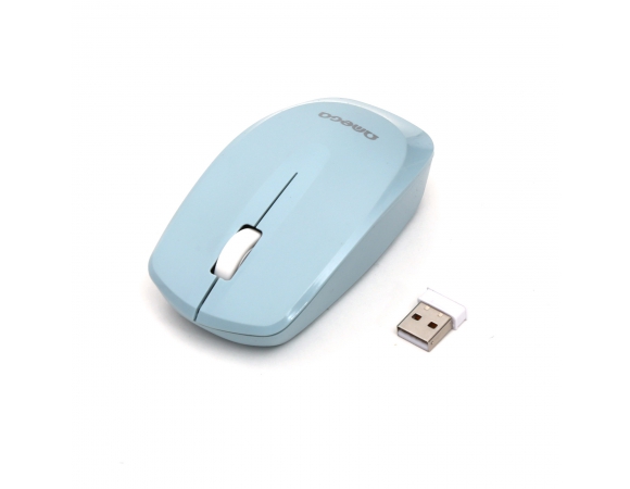 Mouse Omega OM229 Wireless 1200 DPI 2,4GHz Light Blue
