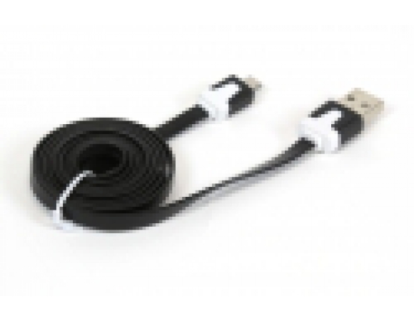 Micro USB OMEGA Flat Cable to USB 2.0 For Smartphones