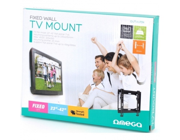 TV Mount Omega Max Vesa 200x200 Fixed Grip