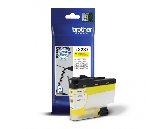 Μελάνι Brother LC-3237 Yellow