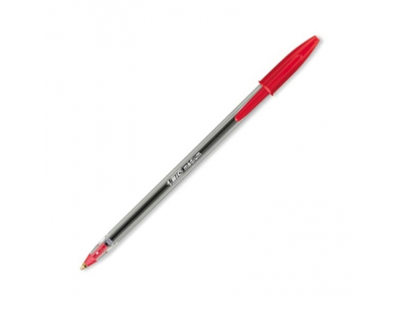 Στυλό Διαρκείας BIC Cristal Grip 1.0 mm Κόκκινο