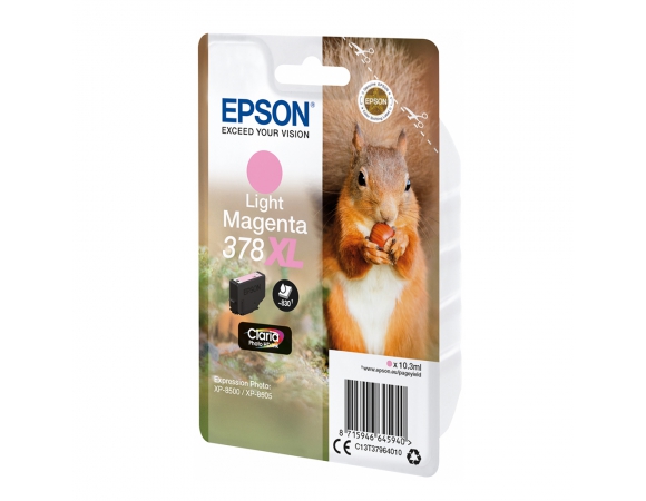 Μελάνι Epson 378XL Cyan Light Magenta (C13T37964010)