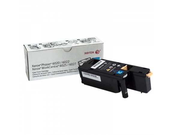 Toner Xerox 6020/6022/6025/6027 Cyan 1K (106R02756)