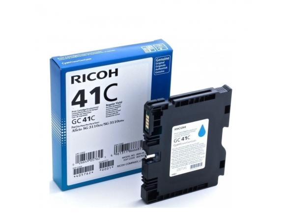 Μελάνι Ricoh GC-41 Cyan 2.2K (405762)