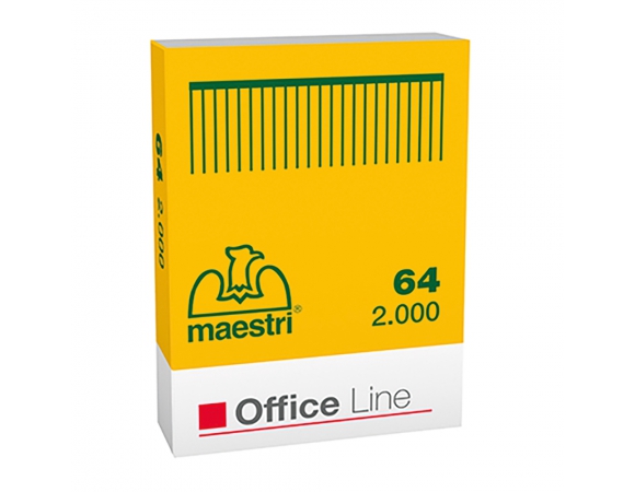 Συρραπτικά Σύρματα Maestri No 64 (2.000 Τεμάχια)