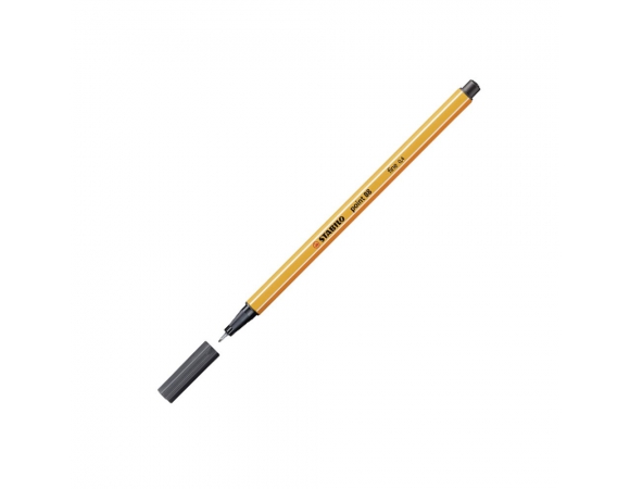 Μαρκαδόρος Stabilo Point 88 0.4 mm Deep Cold Grey