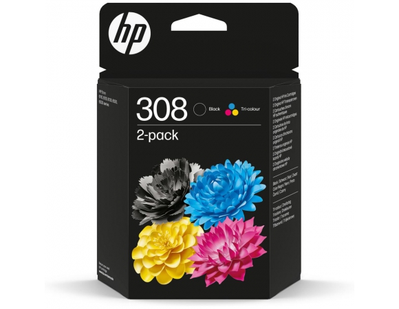 Μελάνι HP No.308 Black/Colour (6L6S6UE)