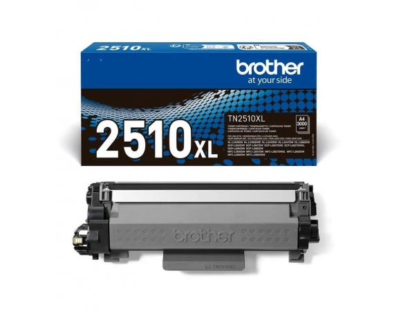 Brother TN-2510XL Γνήσιο Toner Laser Εκτυπωτή Μαύρο
