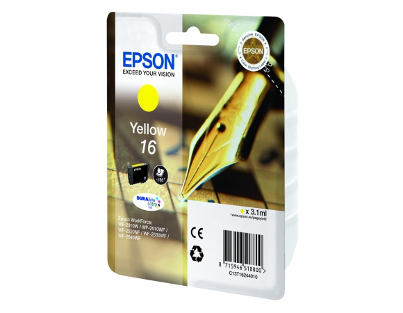 Μελάνι Epson 16 Yellow (C13T16244012)