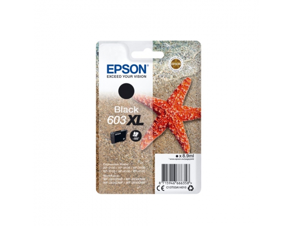 Μελάνι Epson 603XL Black (C13T03A14010)