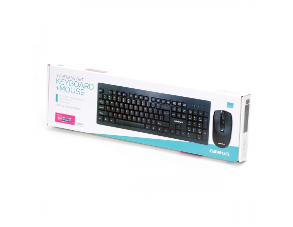Keyboard Omega + Mouse OKM081WB Wireless