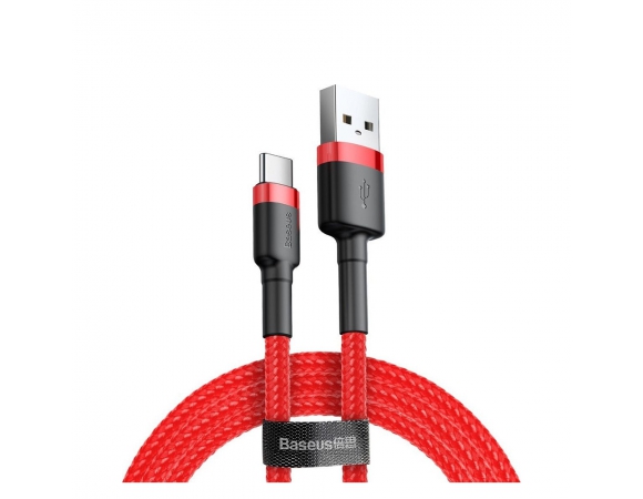 USB Cable Baseus Type-C Cafule Red 2Α 2m
