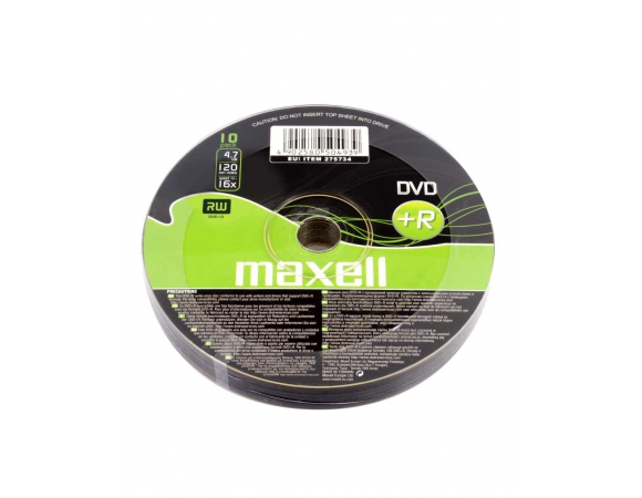 DVD+R MAXELL 4,7GB 16x Spindle10