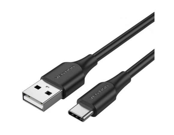 VENTION USB 2.0 A Male to Type-C Male 3A Cable 1.5M Black