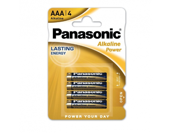 Μπαταρίες Panasonic AAA Alkaline Power 4pcs