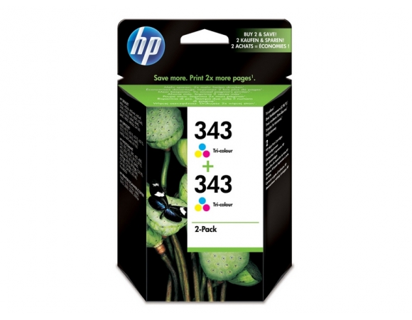 Μελάνι HP Multipack 343 Colour (CB332EE) 2 τεμ.