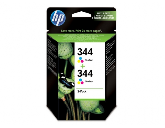Μελάνι HP Multipack 344 Colour (C9505EE) 2 τεμ.