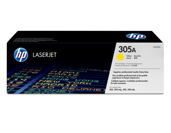 Toner HP 305A Yellow (CE412A) 2.6k