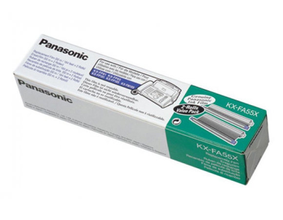 Ribbon Panasonic KX-FA55X Black 2 Τεμάχια